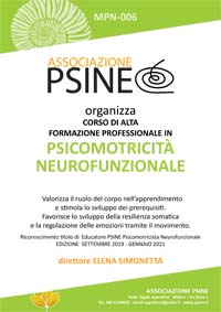 Nuovo corso Psicomotricità Neurofunzionale inizio Settembre 2019