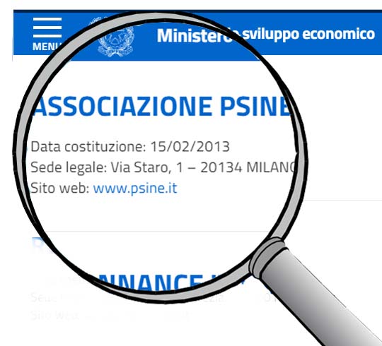 Psine nell’elenco ministeriale delle professioni non organizzate in ordini o collegi